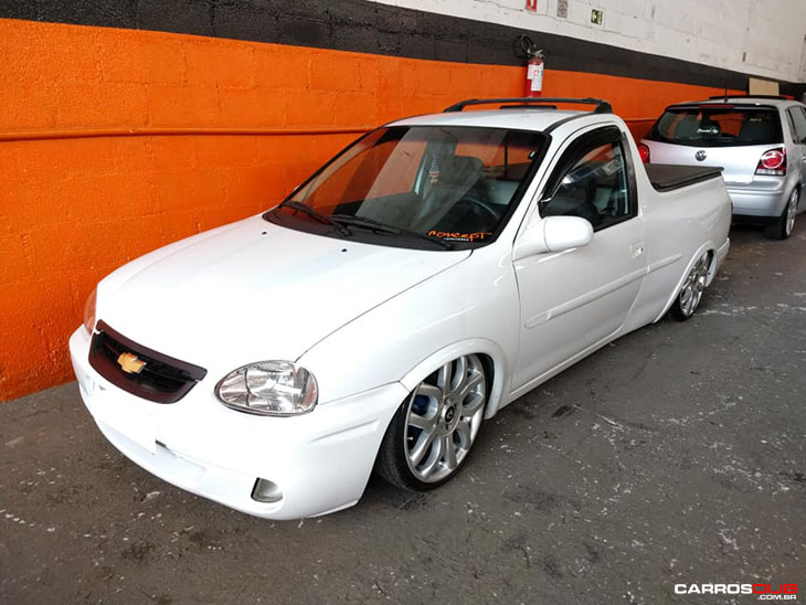 corsa-cinza-rebaixado-aro-18  Opel corsa, Chevy, Chevy pickups