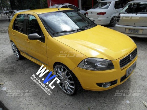 World Version Custom: Gol Quadrado Rebaixado na FIXA + Rodas aro 16