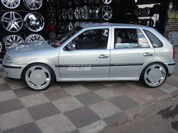 VW Gol com rodas Orbital aro 18  Blog da RS7 - Novidades sobre