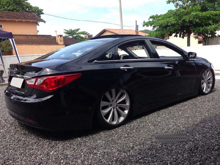 Sonata Rebaixado  Carros brasileiros rebaixados, Carros de luxo