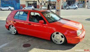 Golf GLX MK3 Rebaixado Com Rodas Volcano V10 Aro 18