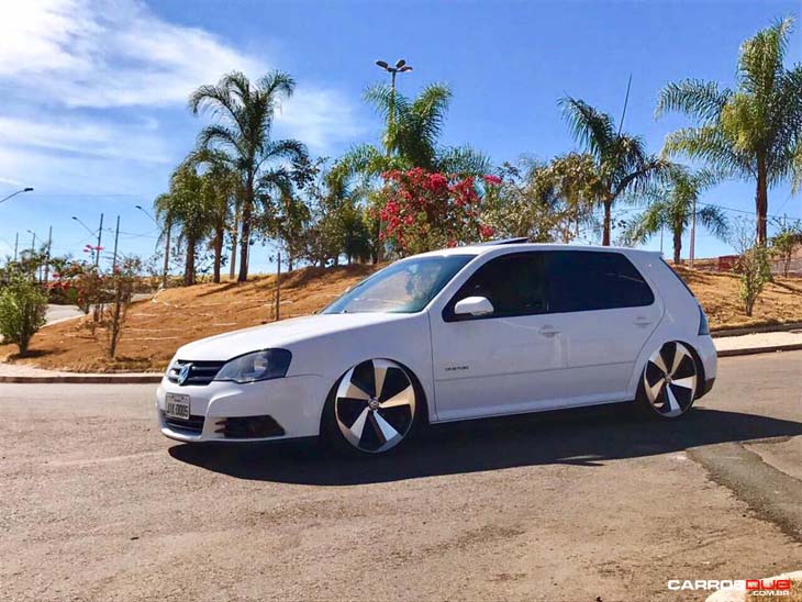 Golf Sportline Rebaixado Com Rodas Concept Gti Aro