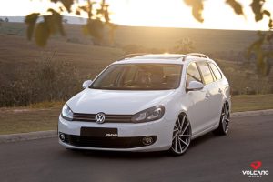 Jetta Variant Rebaixada Com Rodas Volcano Rseven Aro